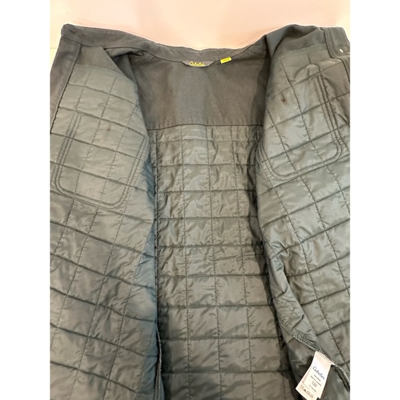Cabela’s Forest Green Quilted & Lined 100% Cotton Jacket XL - Picture 15 of 16